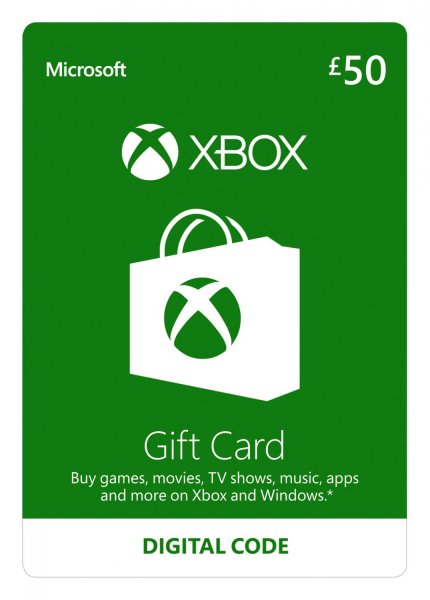 Software Microsoft Xbox Gift Card